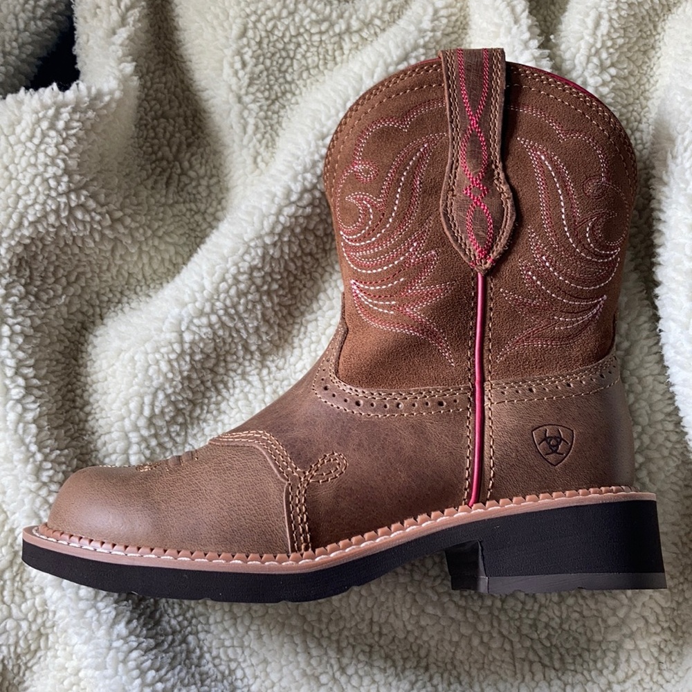 ARIAT Fatbaby Heritage Dapper Brown Butter Boots - Picture 1 of 7
